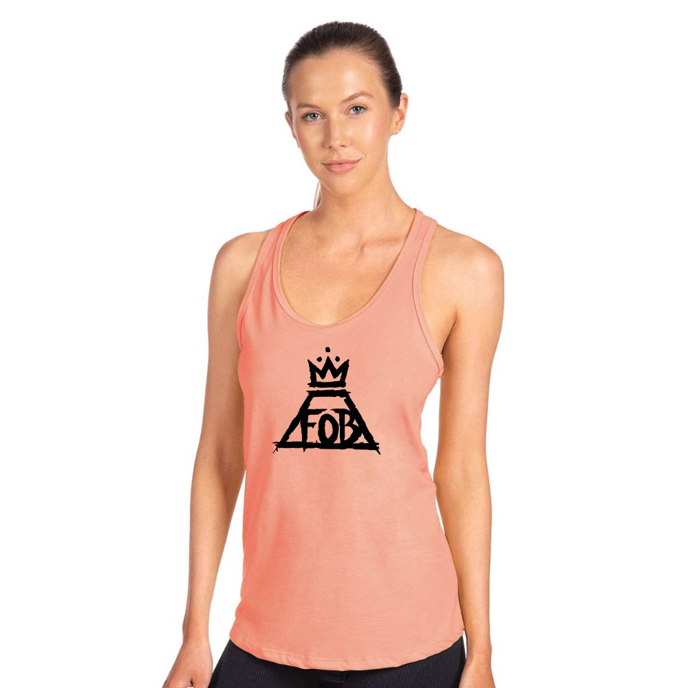 Women's Fall Out Boy Next Level Ideal Racerback Tank