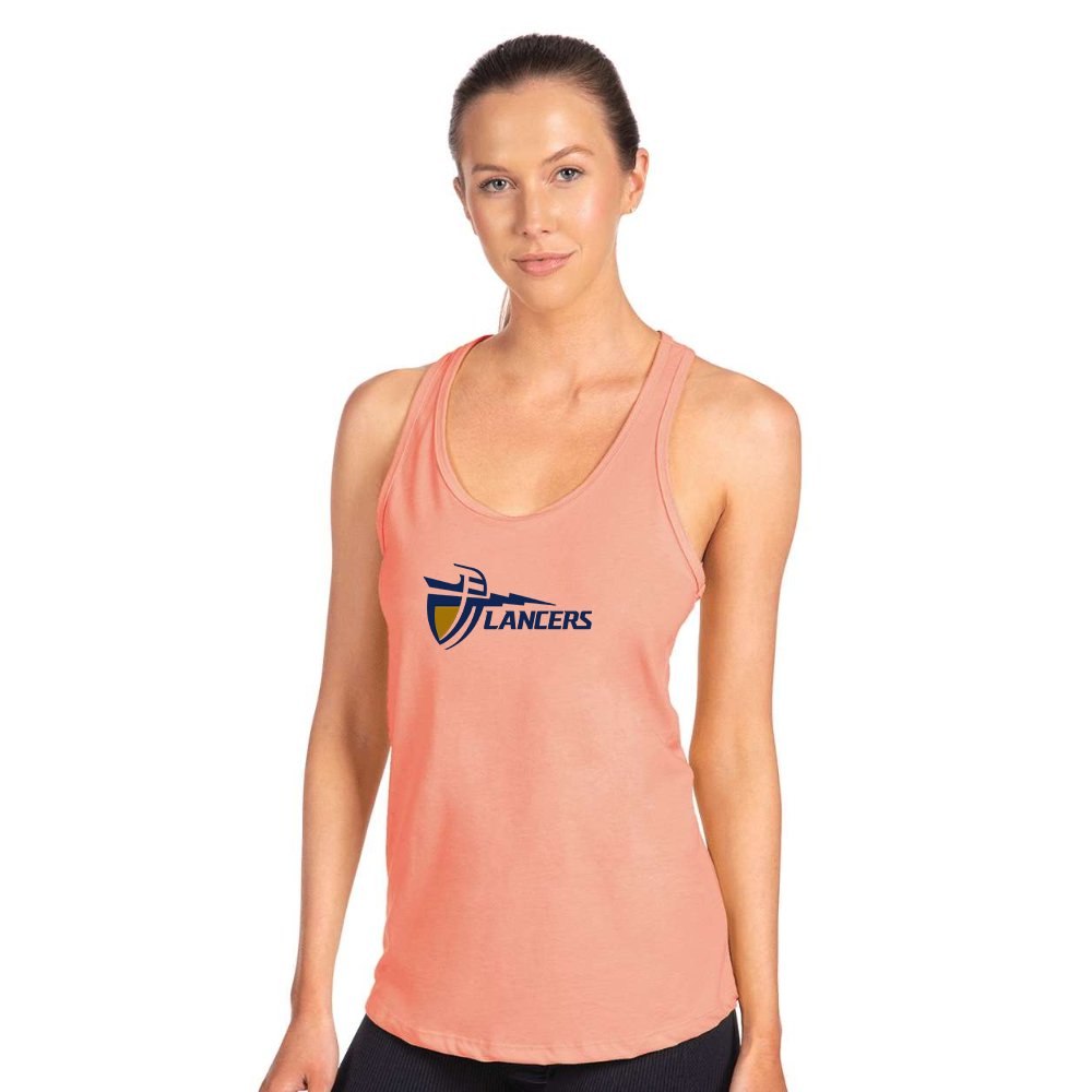 Women's Bucknell Bison Next Level Ideal Racerback Tank