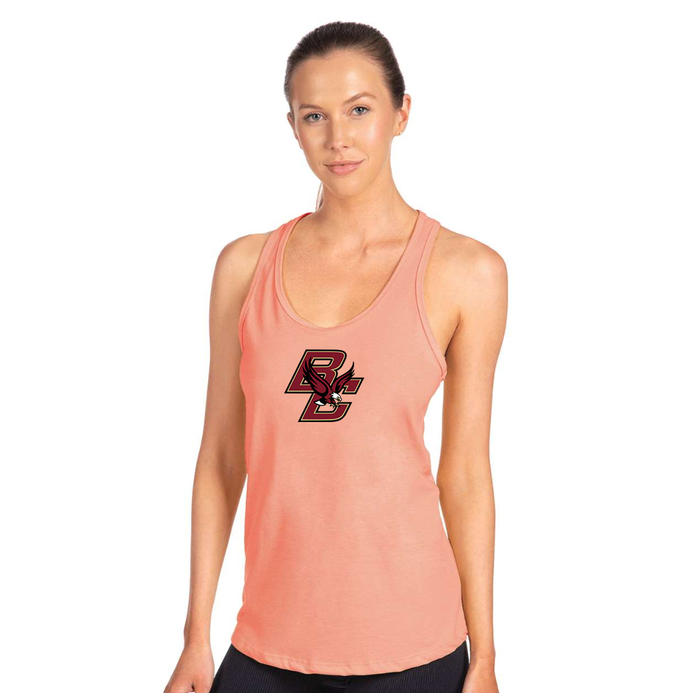 Women's Boston College Eagles   Next Level Ideal Racerback Tank