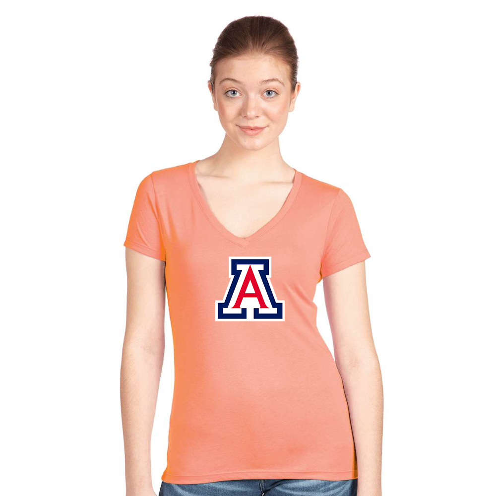 Women's   Arizona Wildcats  Next Level V-Neck T-Shirt