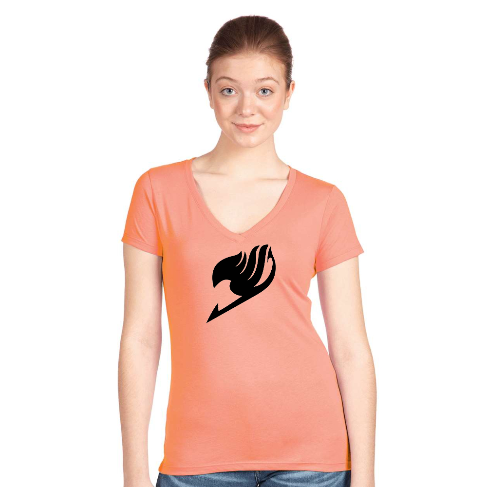 Women's  Fairy Tail  Next Level V-Neck T-Shirt