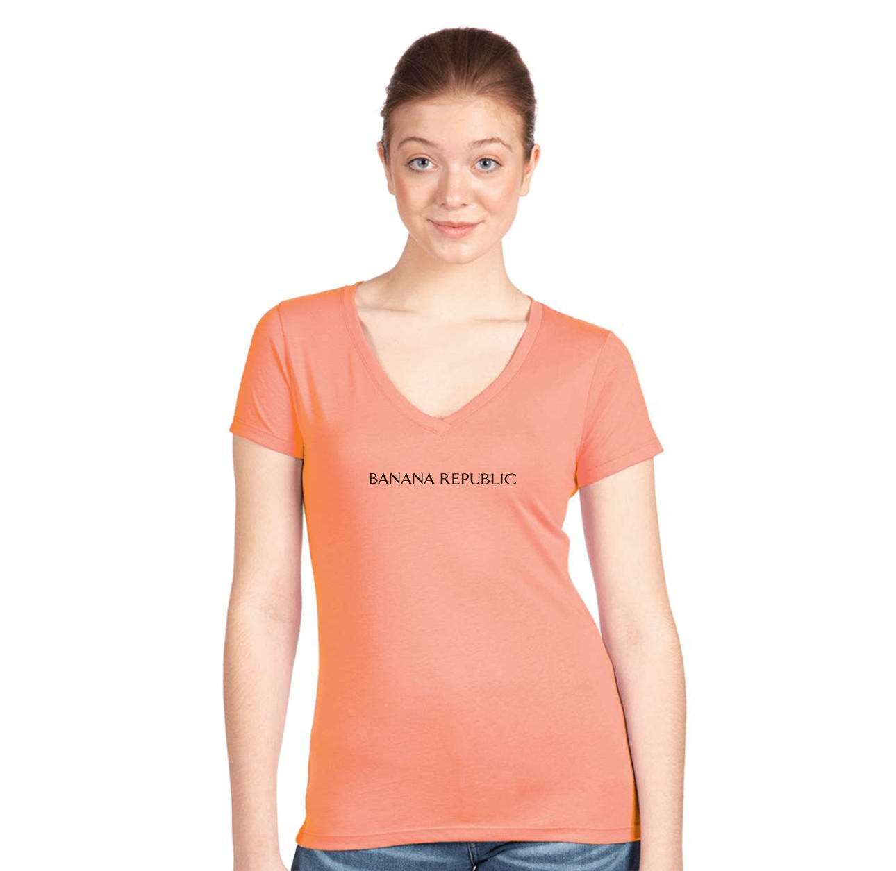 Women's Banana Republic Next Level V-Neck T-Shirt