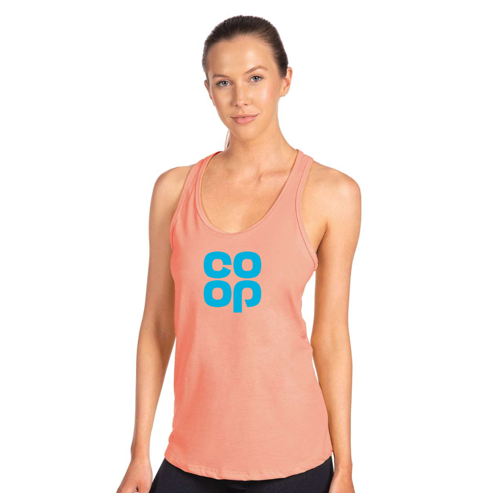 Women's CoOp Next Level Ideal Racerback Tank