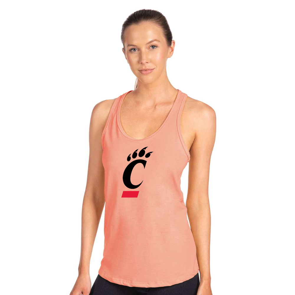 Women's  Cincinnati Bearcats  Next Level Ideal Racerback Tank