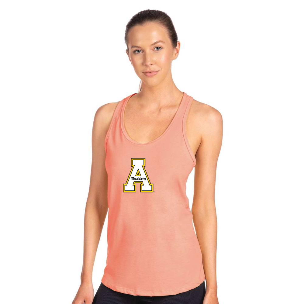 Women's Appalachian State Mountaineers Next Level Ideal Racerback Tank