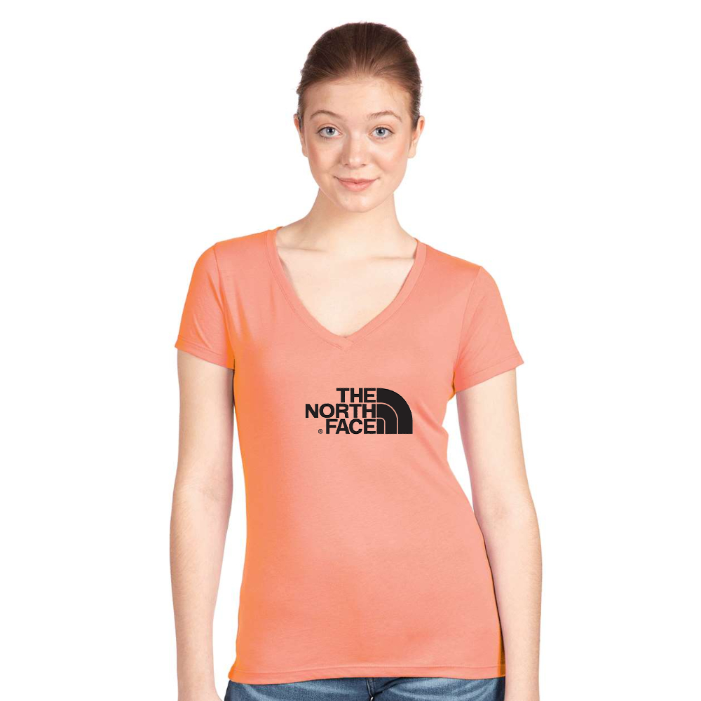 Women's  The North Face Black Next Level V-Neck T-Shirt
