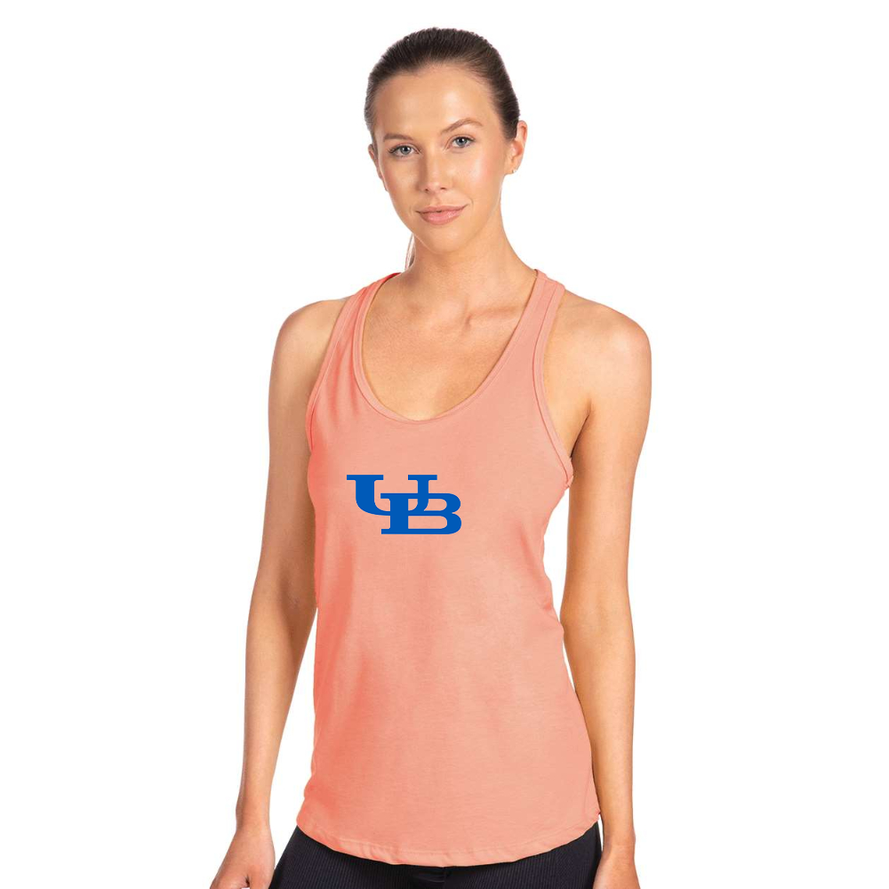Women's  Buffalo Bulls   Next Level Ideal Racerback Tank