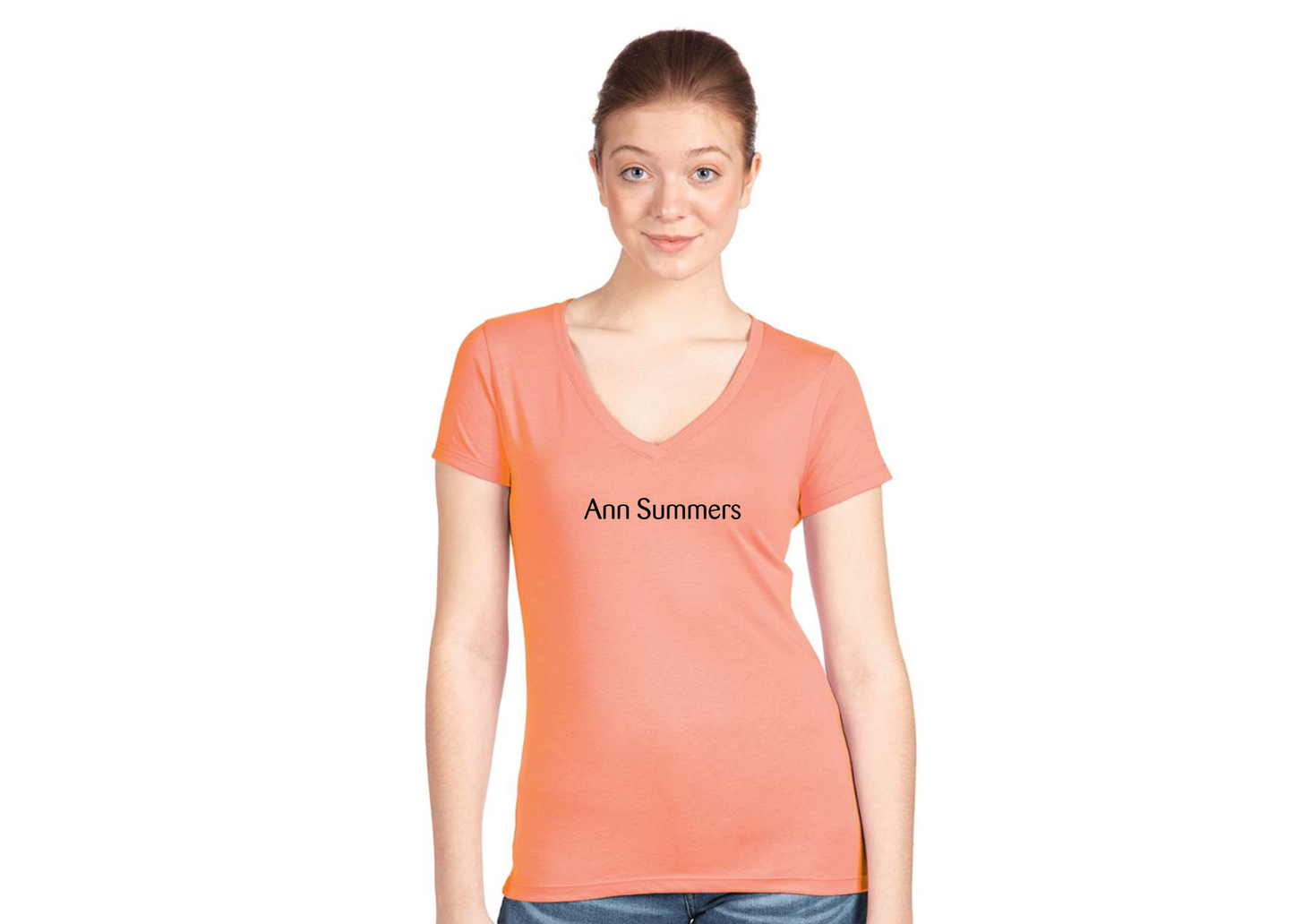 Women's Ann Summers  Next Level V-Neck T-Shirt