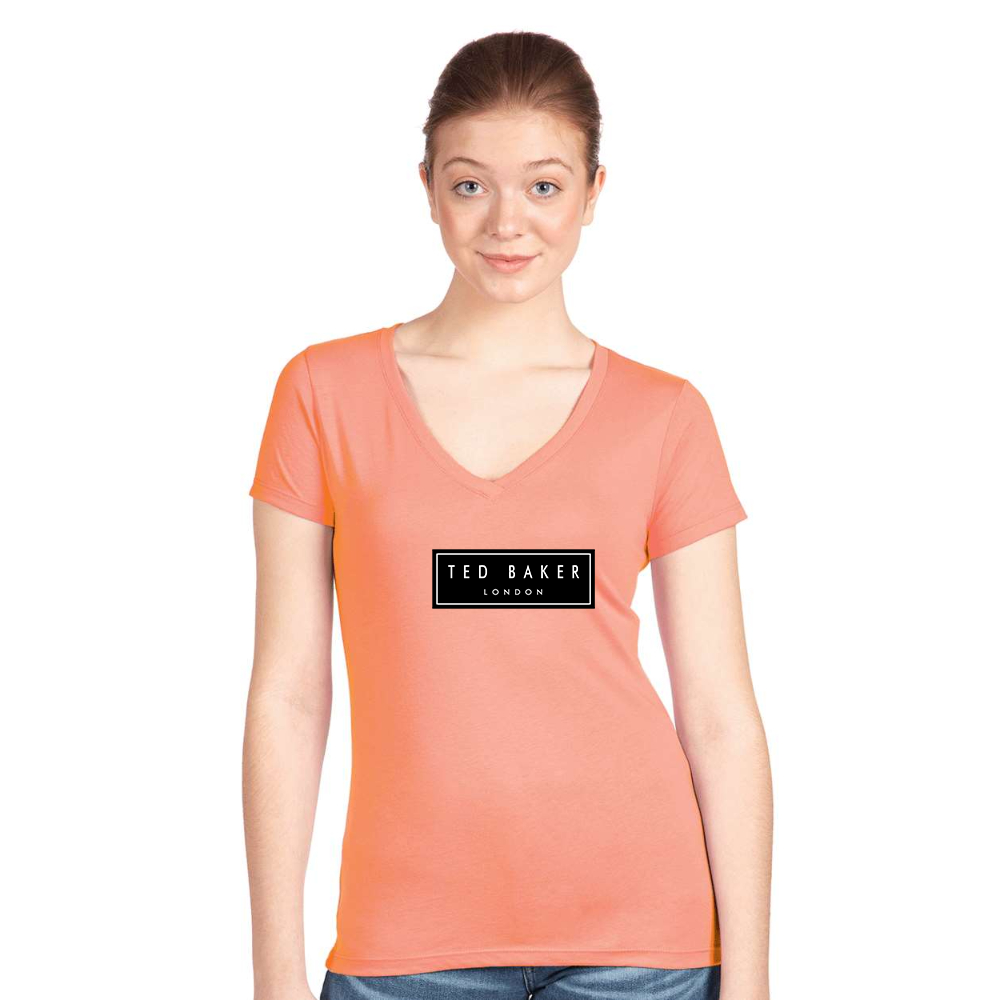 Women's  Ted Baker Next Level V-Neck T-Shirt