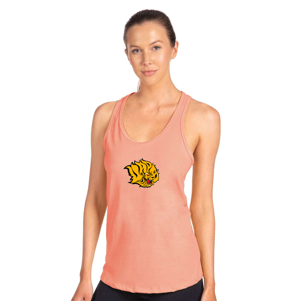 Women's  Arkansas PB Golden Lions Next Level Ideal Racerback Tank