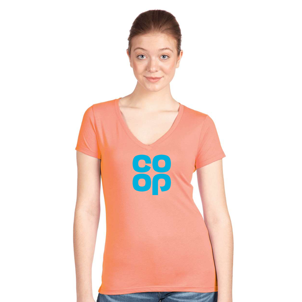 Women's CoOp Next Level V-Neck T-Shirt