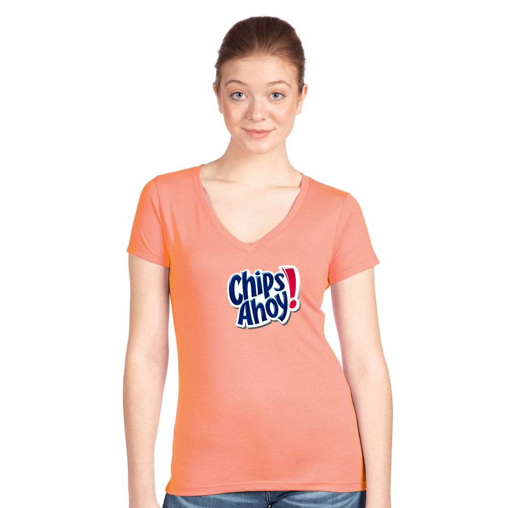 Women's Chips Ahoy Next Level V-Neck T-Shirt
