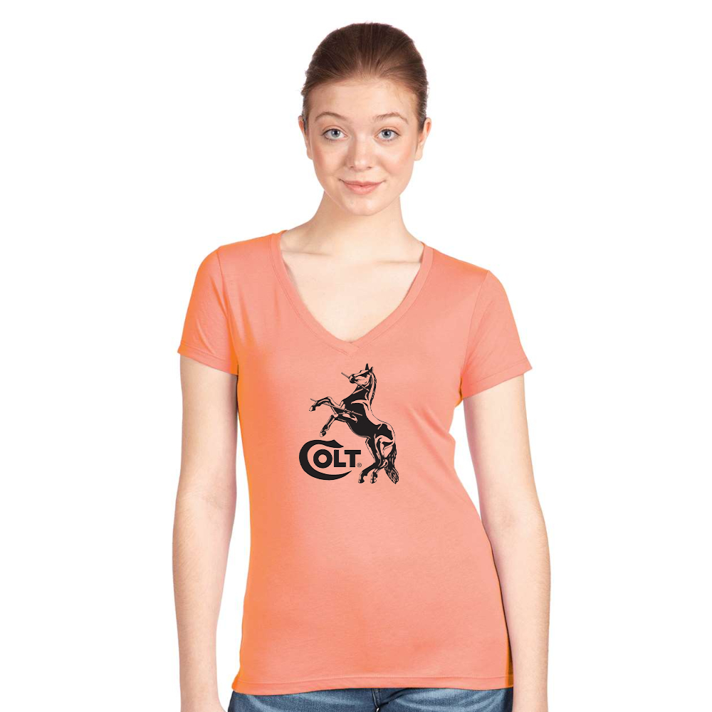 Women's Colt Horse Next Level V-Neck T-Shirt