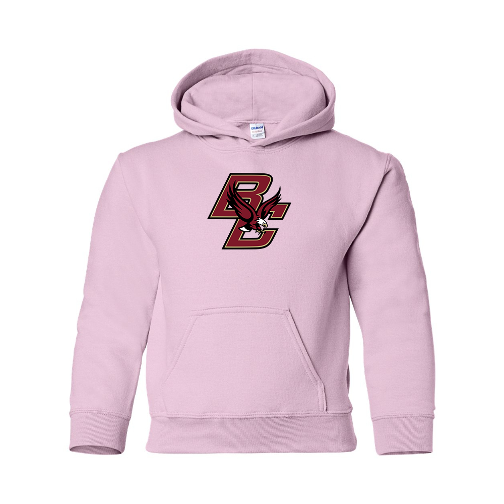 Youth Boston College Eagles Gildan Heavy Blend  Hooded Sweatshirt