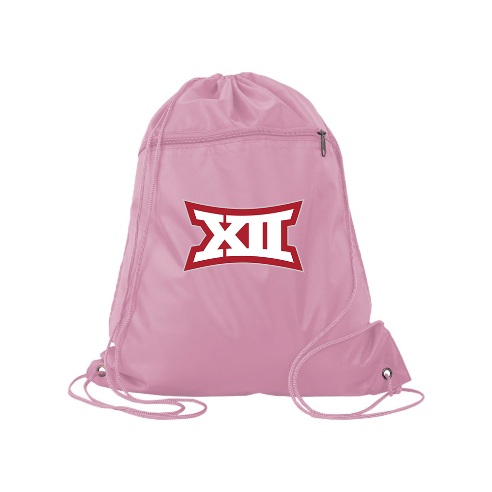 Big 12 Conference Q-Tees - Polyester Cinchpack