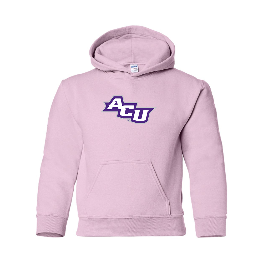 Youth Abilene Christian Wildcats  Gildan Heavy Blend  Hooded Sweatshirt
