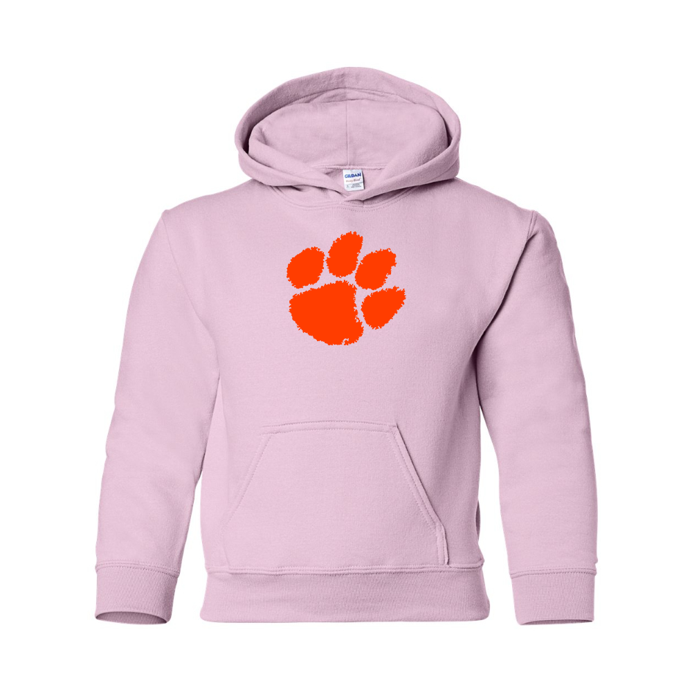 Youth Clemson Tigers Gildan Heavy Blend  Hooded Sweatshirt