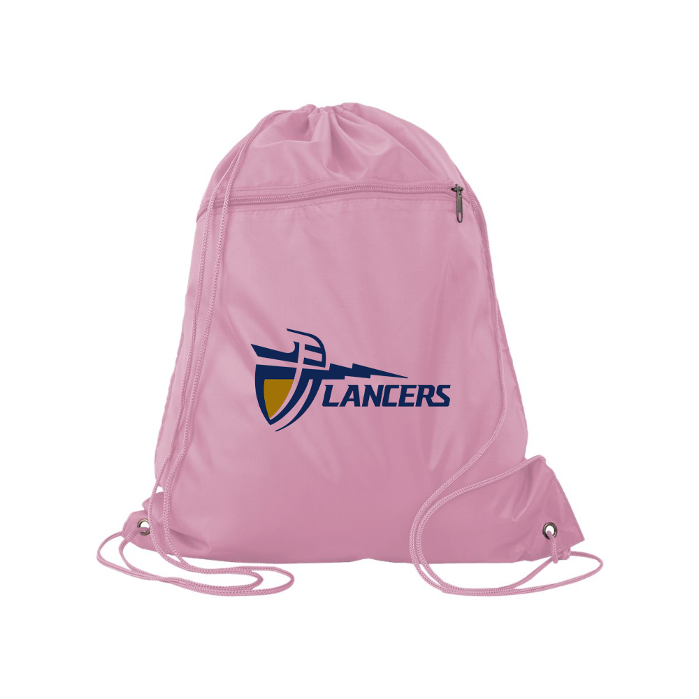 California Baptist Lancers Q-Tees - Polyester Cinchpack