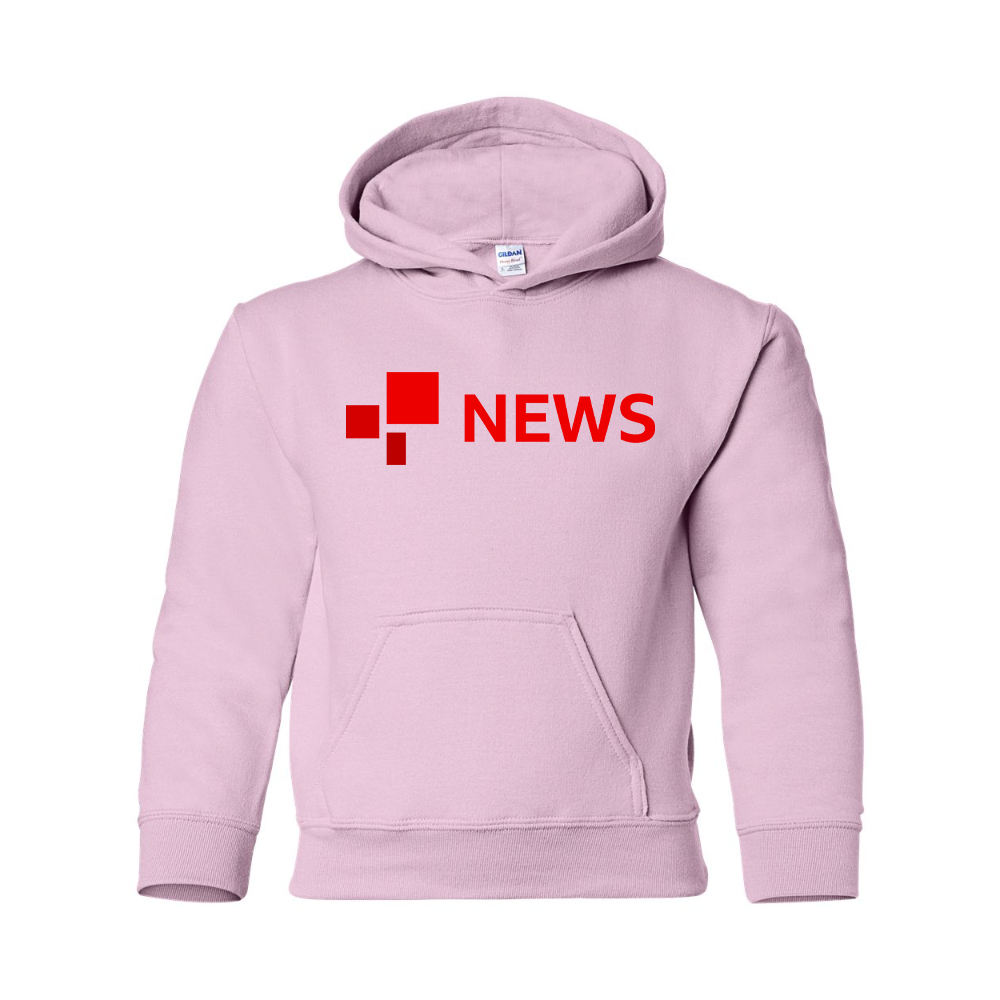 Youth  BBC News  Gildan Heavy Blend  Hooded Sweatshirt