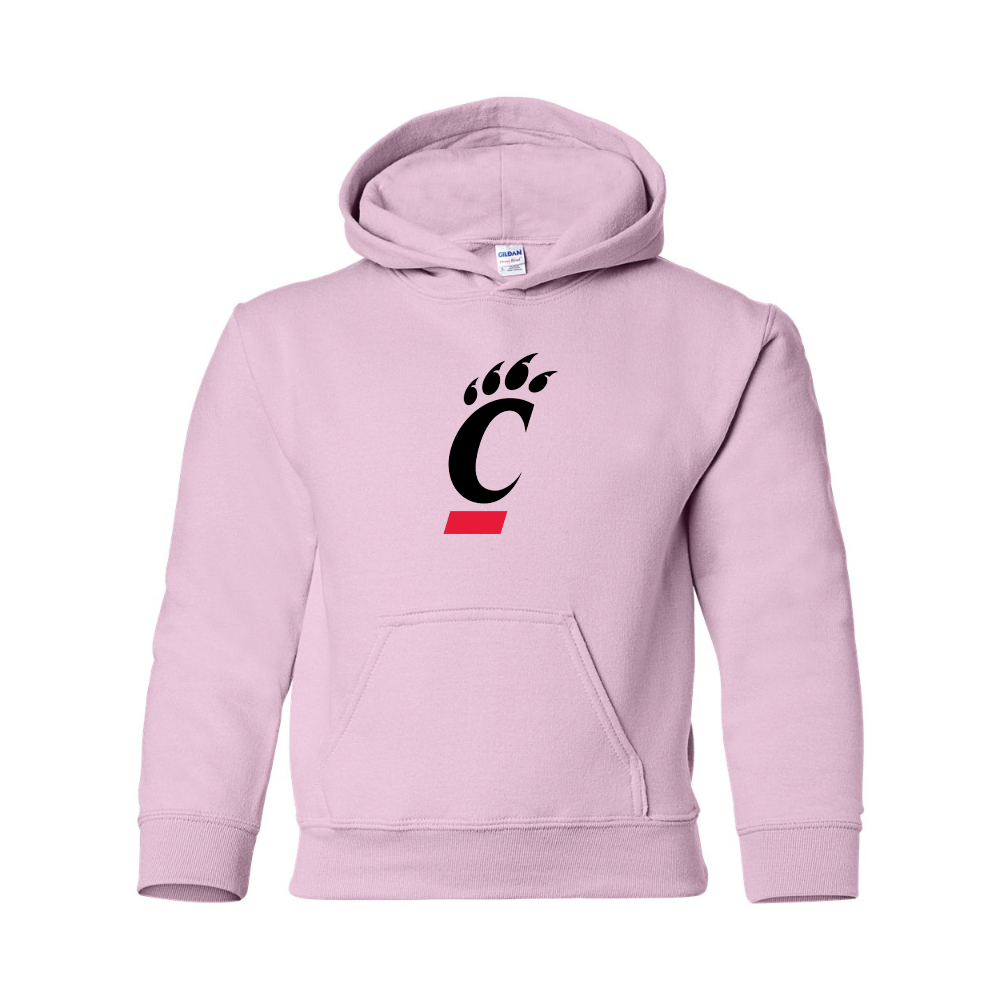 Youth  Cincinnati Bearcats Gildan Heavy Blend  Hooded Sweatshirt