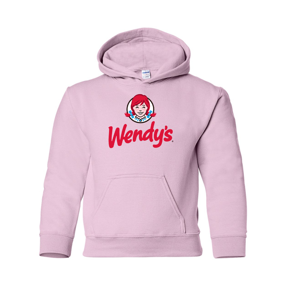 Youth Wendy_s  Gildan Heavy Blend  Hooded Sweatshirt