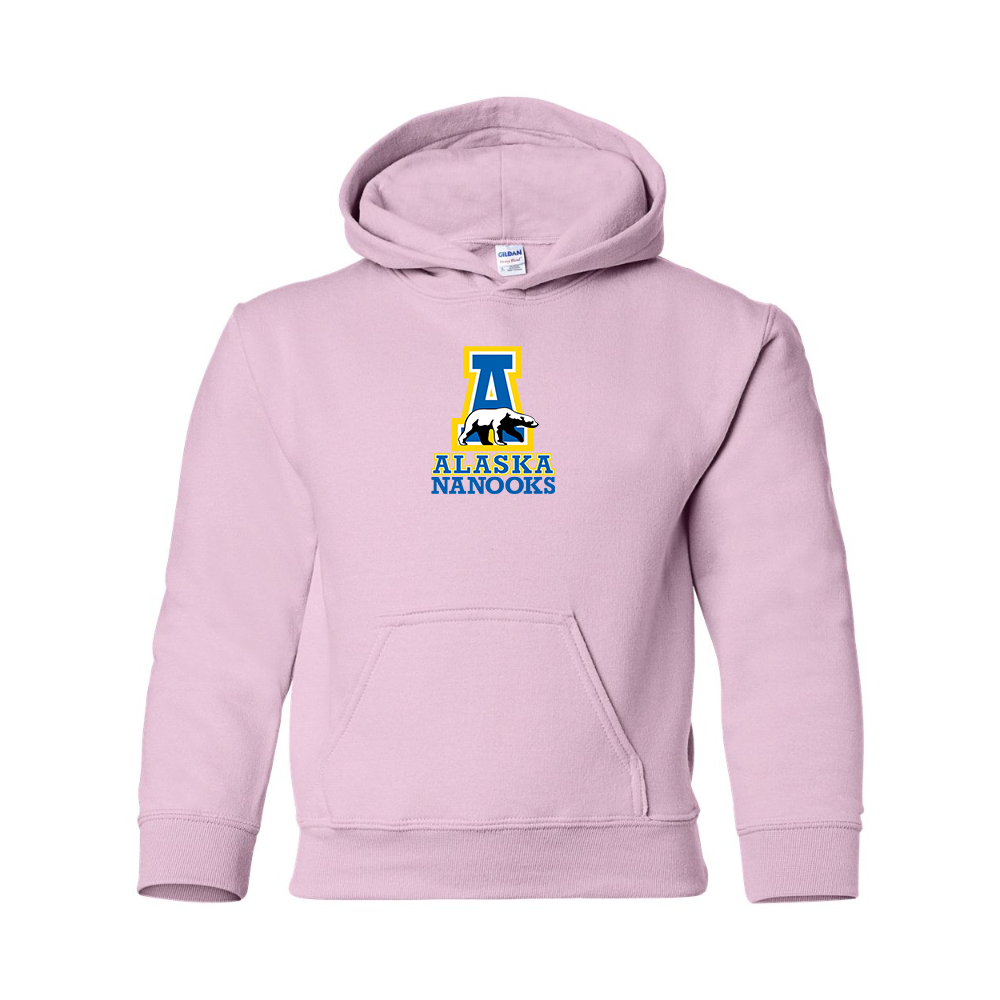 Youth Alaska Nanooks Gildan Heavy Blend  Hooded Sweatshirt