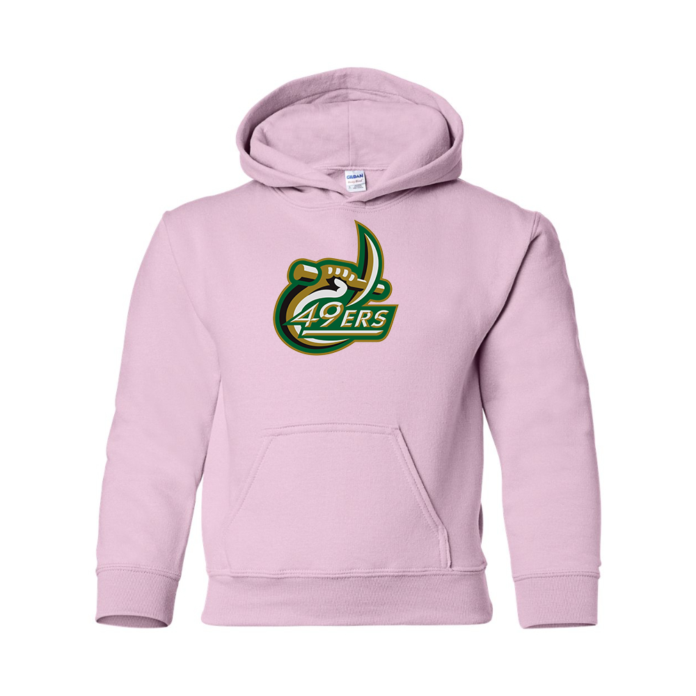 Youth  Charlotte 49ers Gildan Heavy Blend  Hooded Sweatshirt