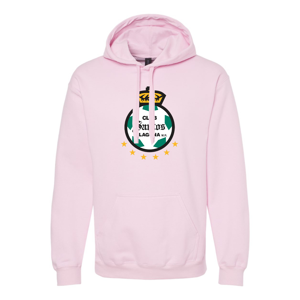 Men's Santos Laguna Soccer Softstyle Midweight Hooded Sweatshirt