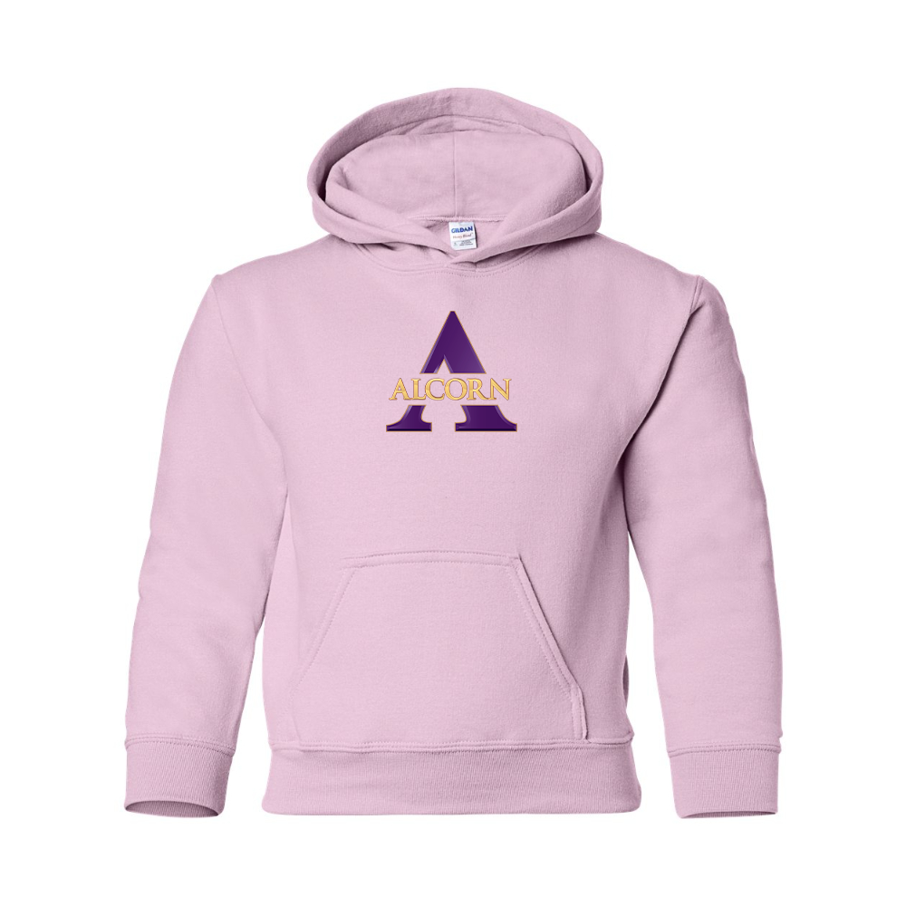 Youth Alcorn State Braves Gildan Heavy Blend  Hooded Sweatshirt