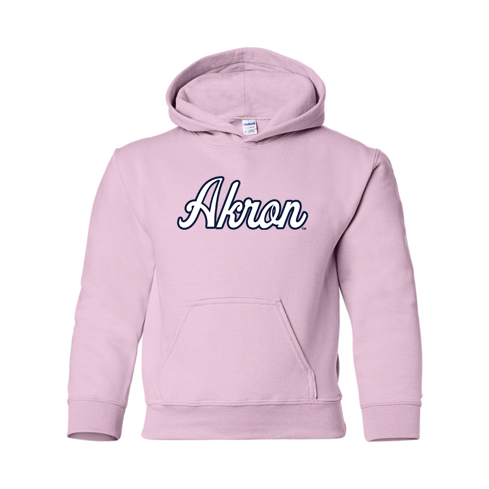 Youth Akron Zips Gildan Heavy Blend  Hooded Sweatshirt