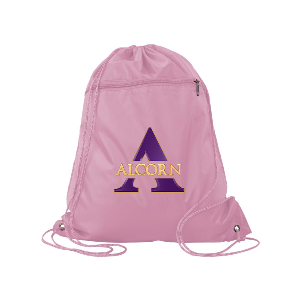 Alcorn State Braves Q-Tees - Polyester Cinchpack