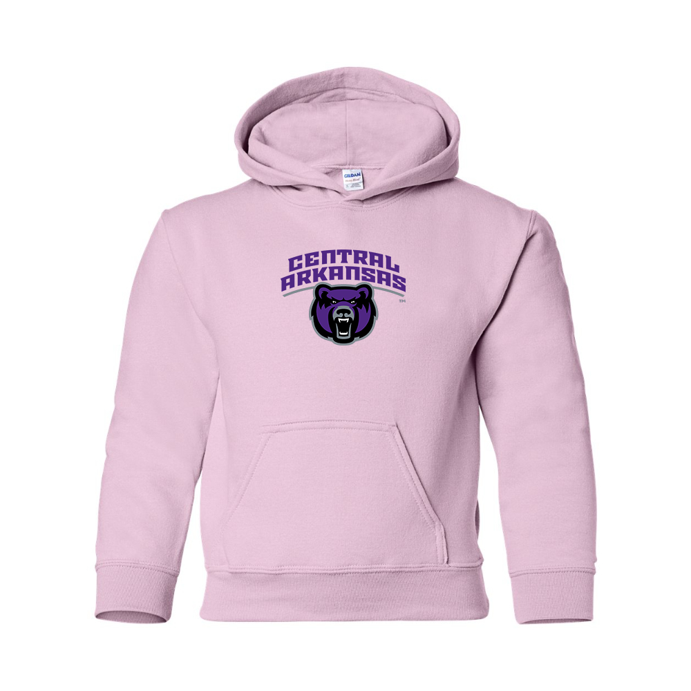 Youth Central Arkansas Bears   Gildan Heavy Blend  Hooded Sweatshirt
