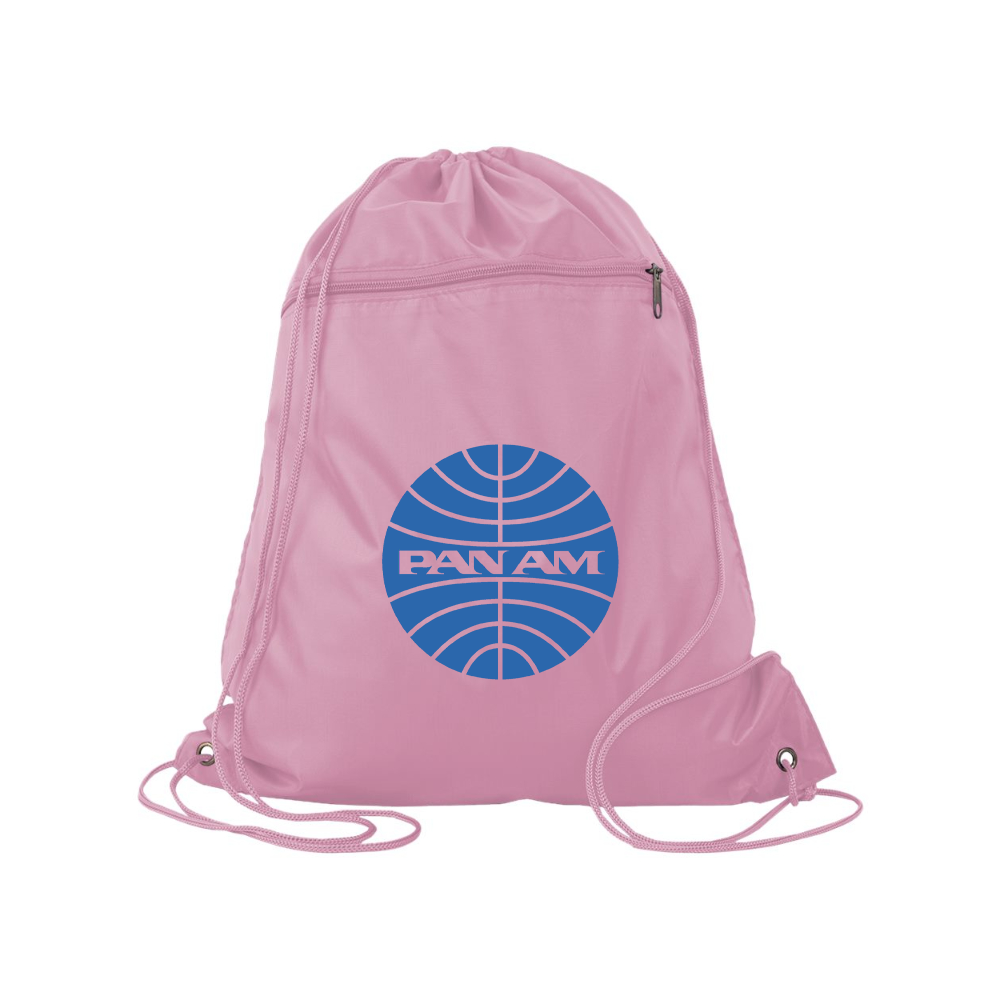 Pan Am Q-Tees - Polyester Cinchpack