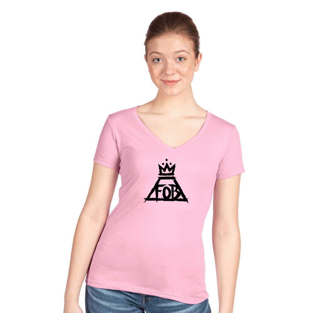 Women's Fall Out Boy Next Level V-Neck T-Shirt