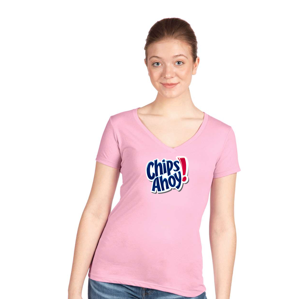 Women's Chips Ahoy Next Level V-Neck T-Shirt