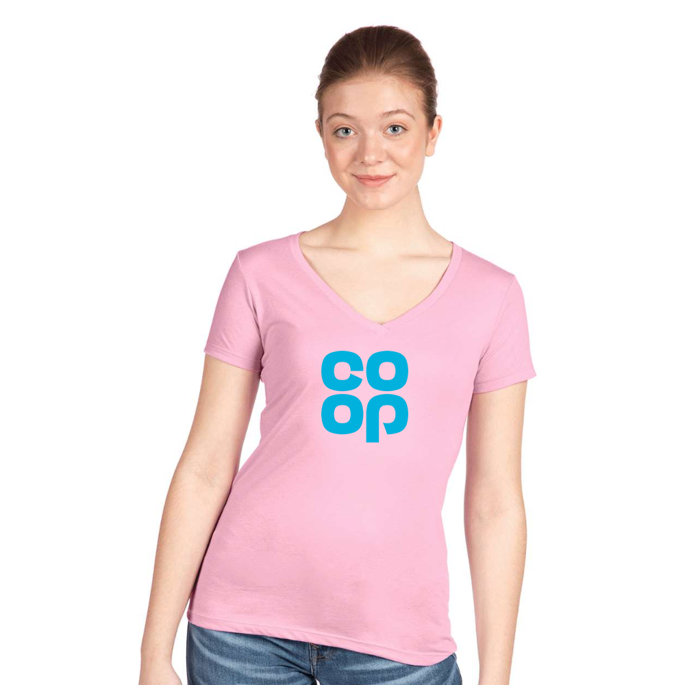 Women's CoOp Next Level V-Neck T-Shirt