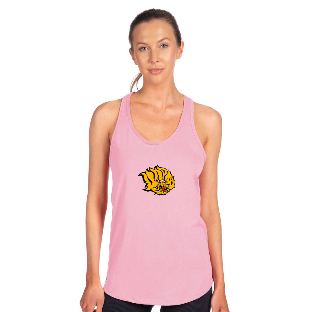 Women's  Arkansas PB Golden Lions Next Level Ideal Racerback Tank