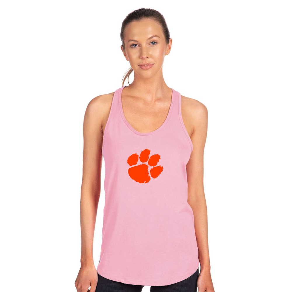 Women's  Clemson Tigers Next Level Ideal Racerback Tank