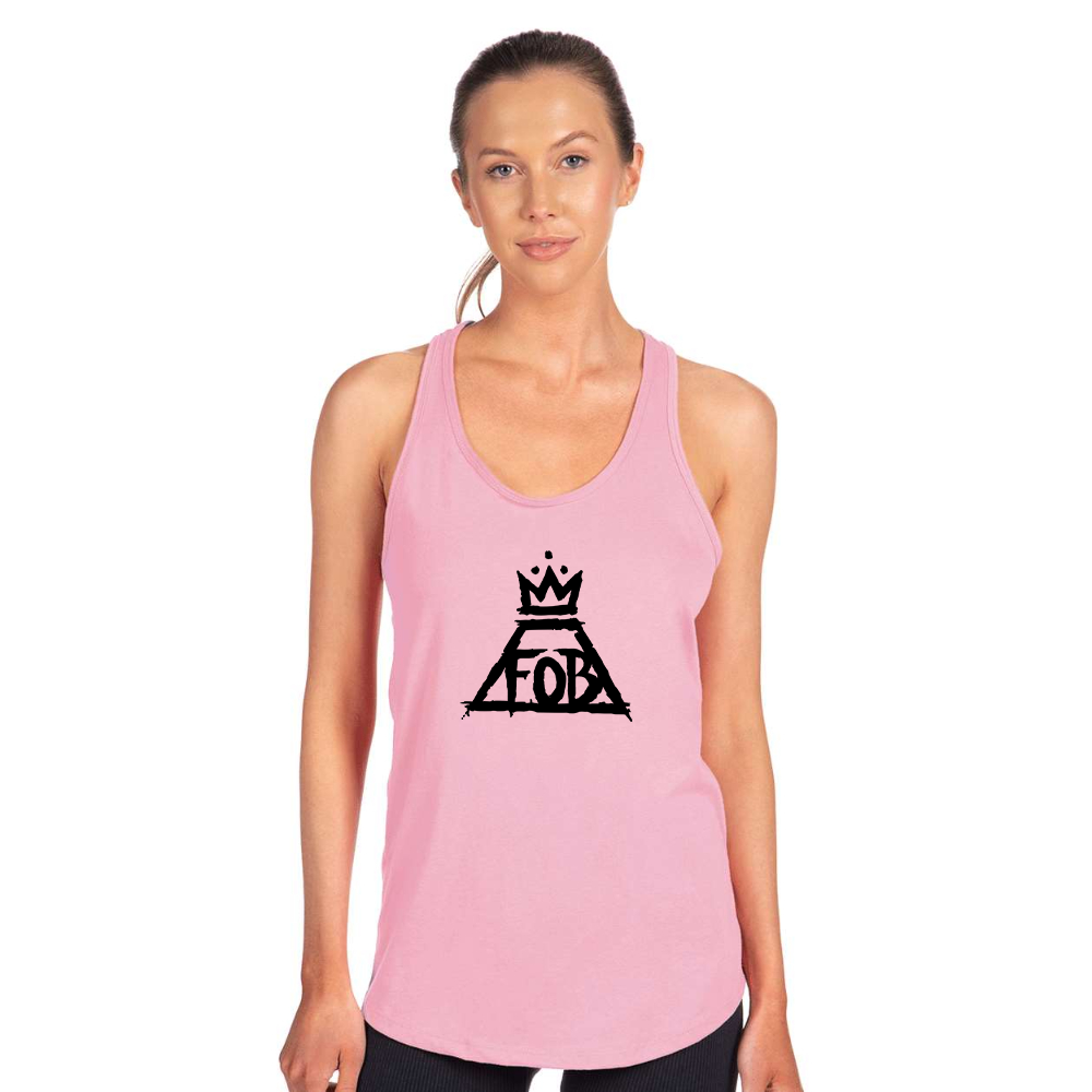 Women's Fall Out Boy Next Level Ideal Racerback Tank