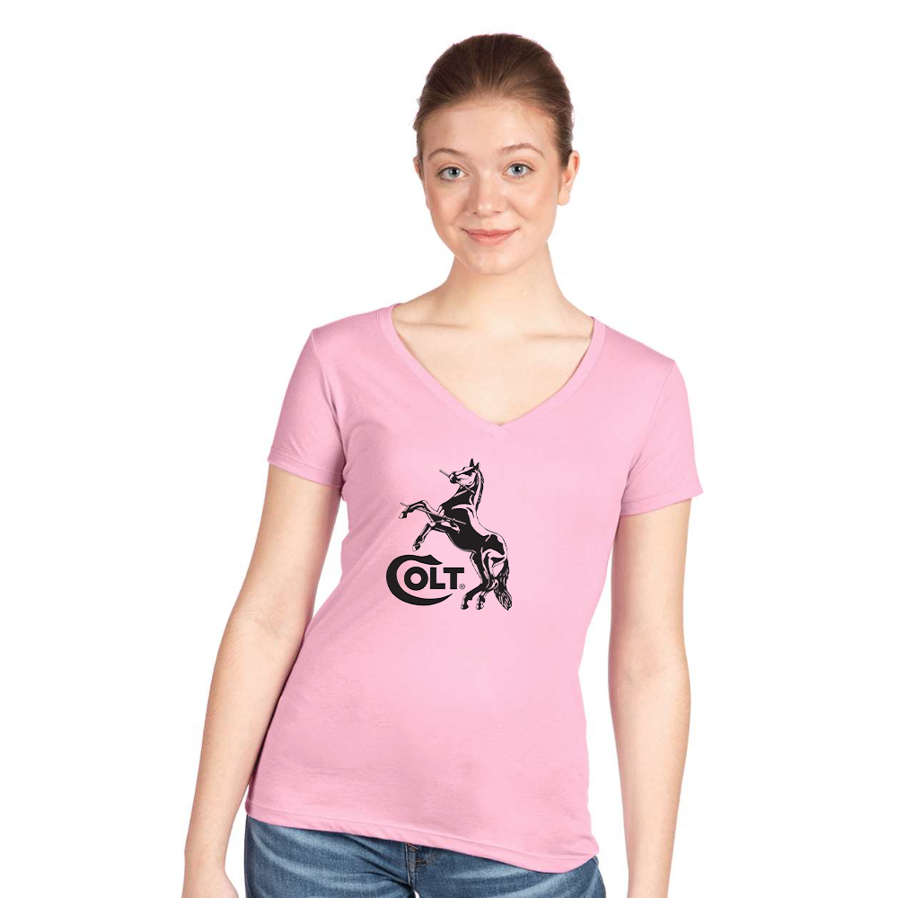 Women's Colt Horse Next Level V-Neck T-Shirt