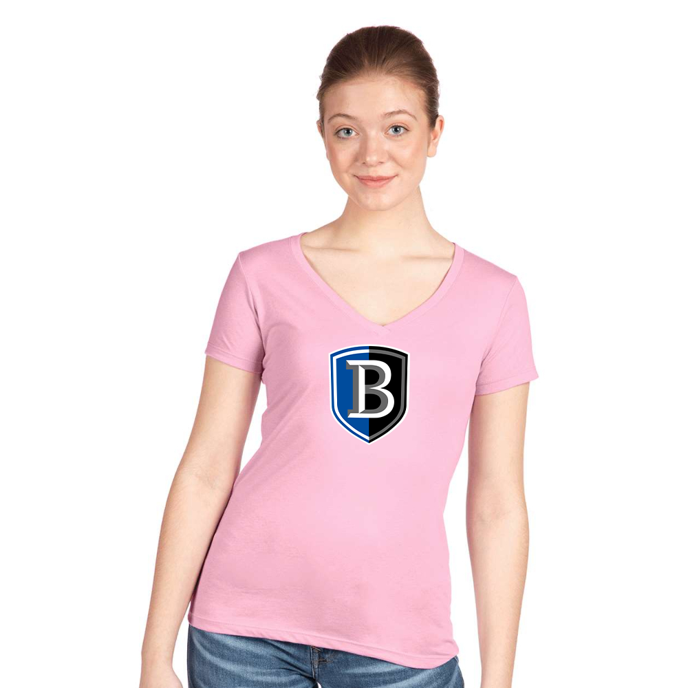 Women's  Bentley Falcons  Next Level V-Neck T-Shirt
