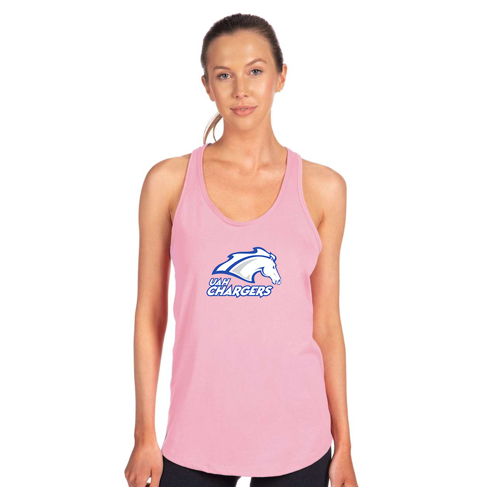 Women's Alabama Huntsville Chargers Next Level Ideal Racerback Tank