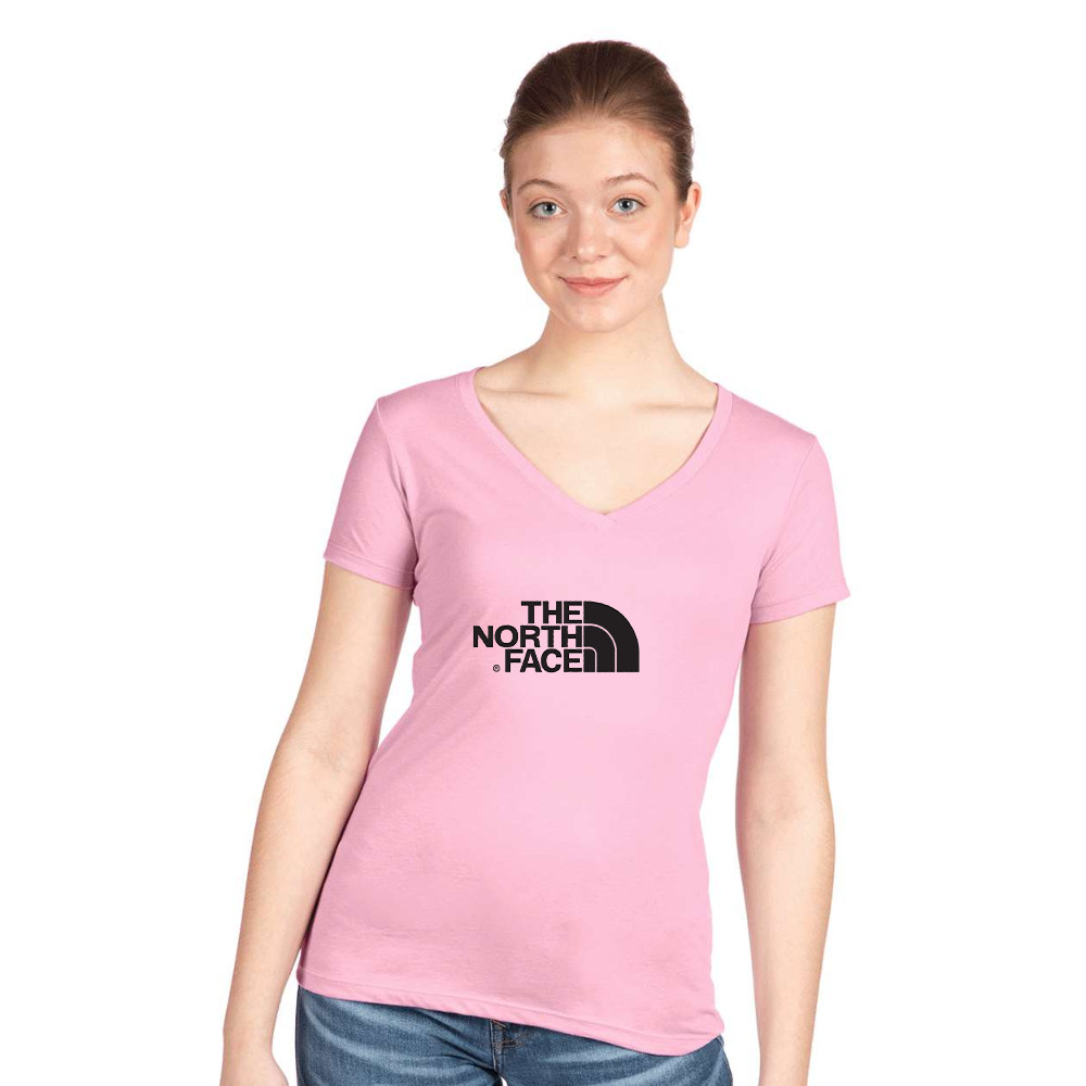 Women's  The North Face Black Next Level V-Neck T-Shirt
