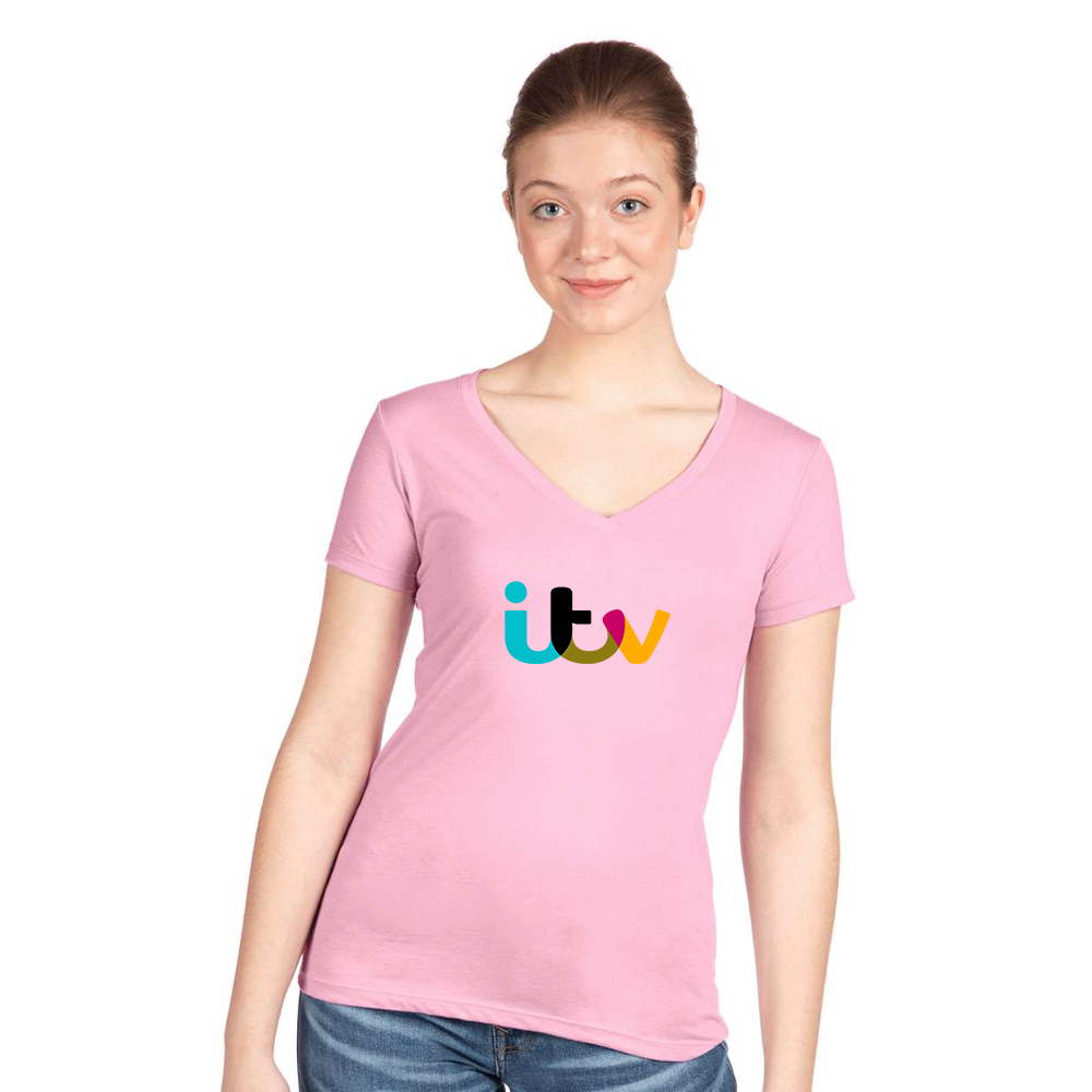 Women's Itv Next Level V-Neck T-Shirt