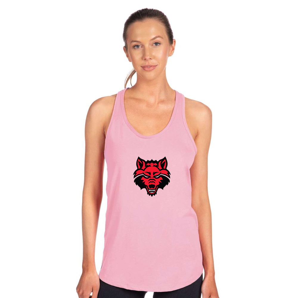Women's  Arkansas State Red Wolves Next Level Ideal Racerback Tank