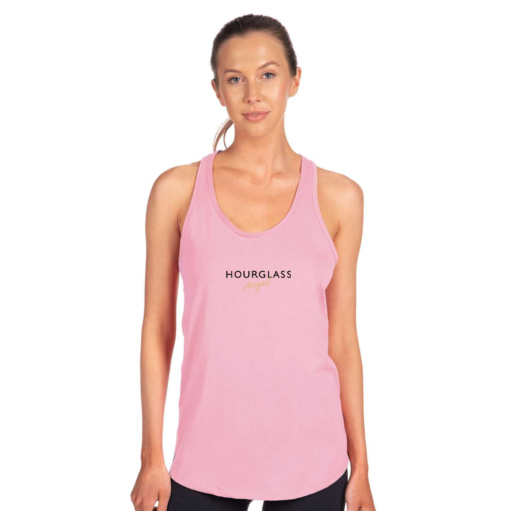 Women's Hourglass Angel  Next Level Ideal Racerback Tank