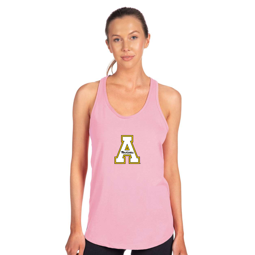 Women's Appalachian State Mountaineers Next Level Ideal Racerback Tank