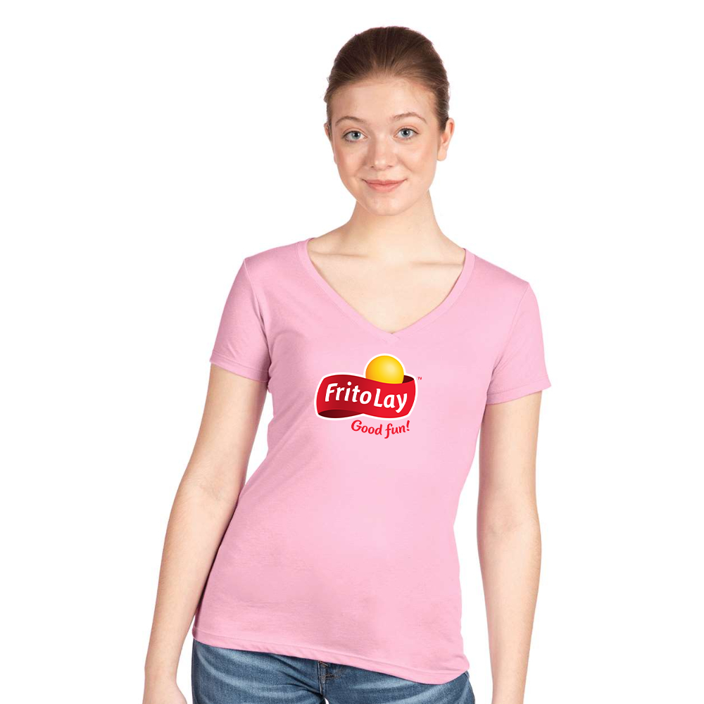 Women's  Frito Lay Next Level V-Neck T-Shirt