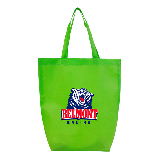 Belmont Bruins Q-Tees Non-Woven Gusset Bottom Tote
