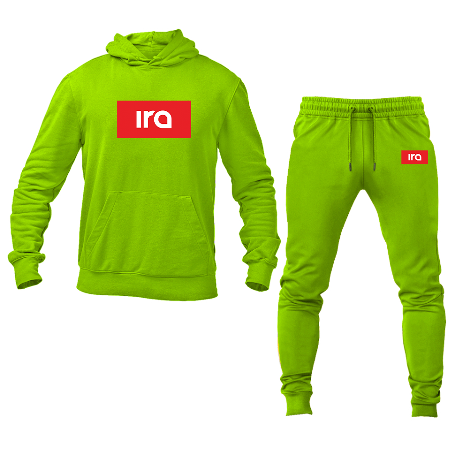Men's IRA Logo Hoodie Joggers Set